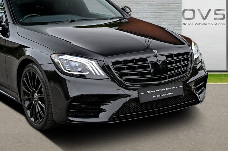 MERCEDES-BENZ S450 L AMG LINE 3.0 [EQ BOOST] MHEV 5DR SALOON 2018 [68] BLACK