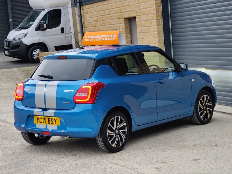 SUZUKI SWIFT; HYBRID; APPLE &amp; ANDROID CAR PLAY; BLUE; ULEZ COMPLIANT;-5 DOOR;