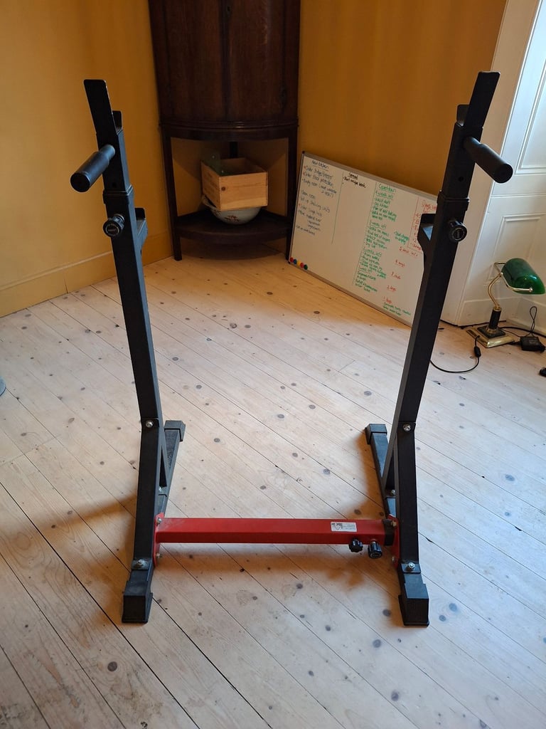 Barbell rack stand