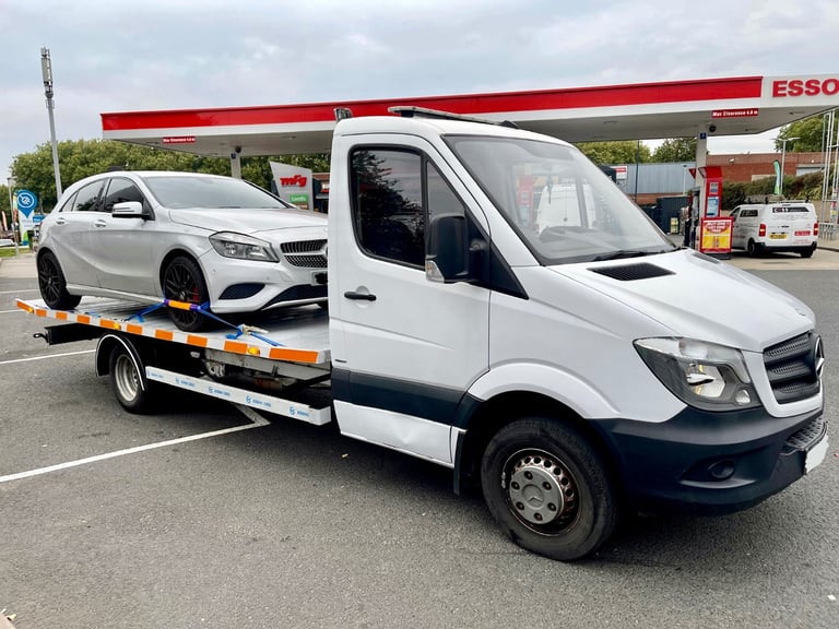 2017 Mercedes Sprinter 516 NGT Euro 6 Petrol Automatic Tilt And Slide Recovery Truck 
