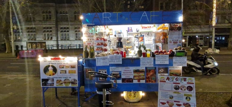 Food Trailer with Coffee Machine for Sale 