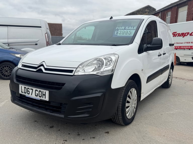 2017 Citroen Berlingo 1.6 BlueHDi 625Kg Enterprise 75ps PANEL VAN Diesel Manual