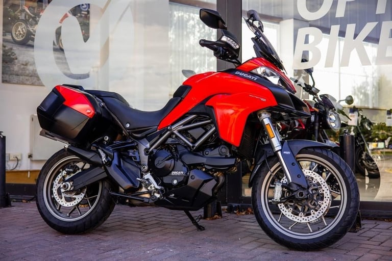 Ducati Multistrada BELTS DONE ! PANNIERS ! STUNNING