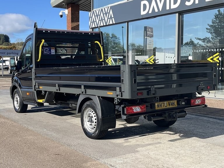 2021 Ford Transit TDCI 130ps 350 12ft 3.6m Dropside Leader with Low Miles Dropside Diesel Manual