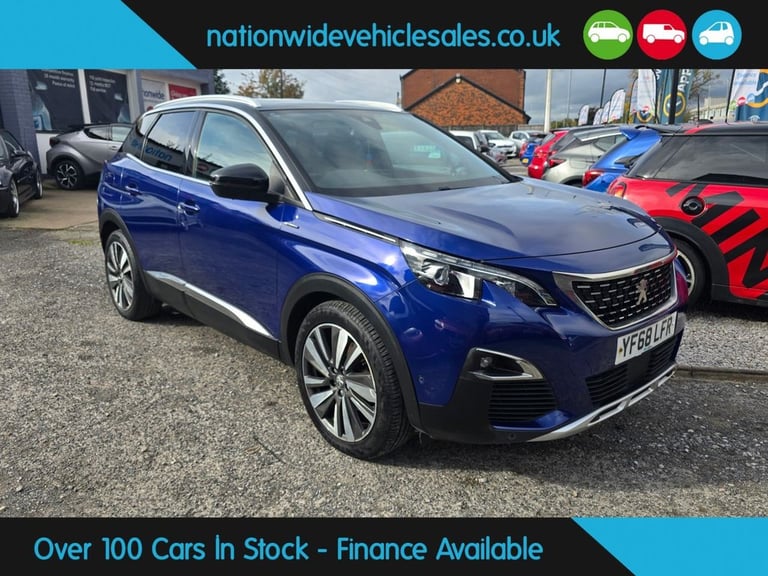 2018 Peugeot 3008 1.5 BlueHDi GT Line Premium SUV 5dr Diesel Manual Euro 6 (s/s) (130 ps) HATCHBA...