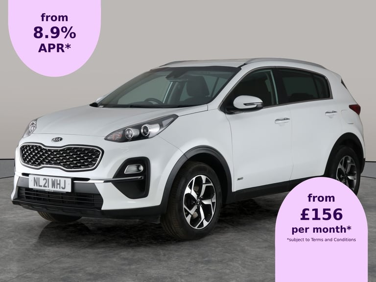 2021 Kia Sportage 1.6 T-GDi 2 GPF SUV 5dr Petrol Manual AWD Euro 6 (s/s) (174 bhp) - ADAPTIVE Suv...