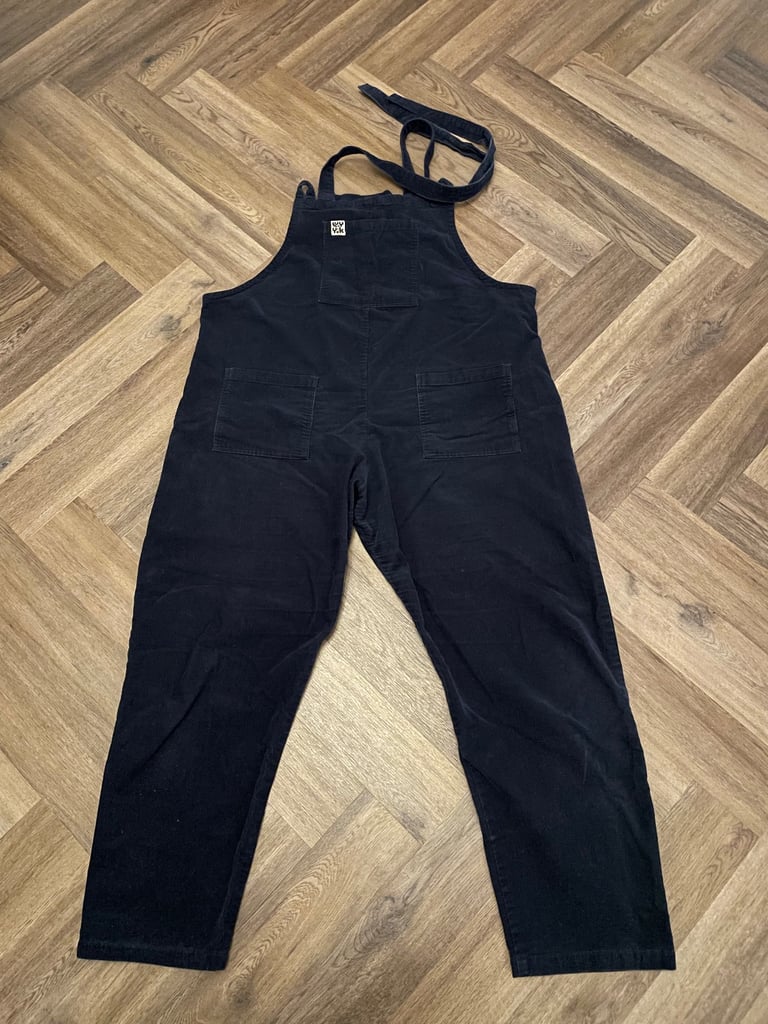 Lucy & Yak navy dungarees 
