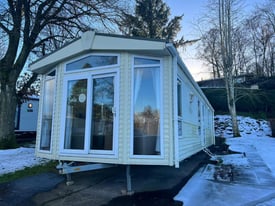 STUNNING STATIC CARAVAN FOR SALE, 2 BEDROOMS DOUBLE GLAZED & CENTRAL HEATING