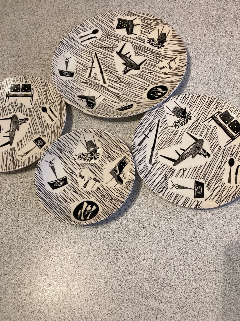 image for Four homemaker ridgeway plates