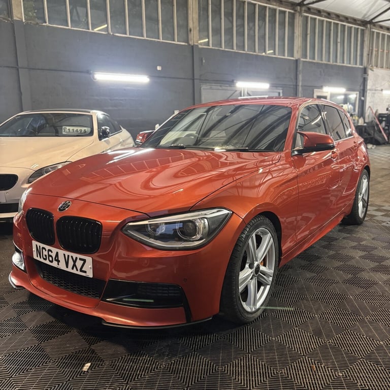 image for BMW 1 SERIES 2.0 120d M Sport 5 door Orange Auto Diesel 2015