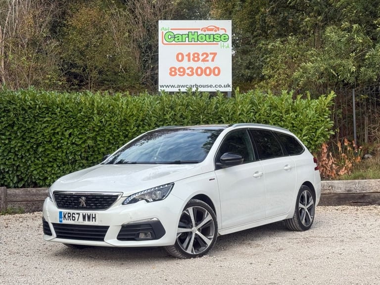 2017 67 PEUGEOT 308 SW 1.6 BLUEHDI GT LINE ESTATE 5DR DIESEL MANUAL EURO 6 (S/S)