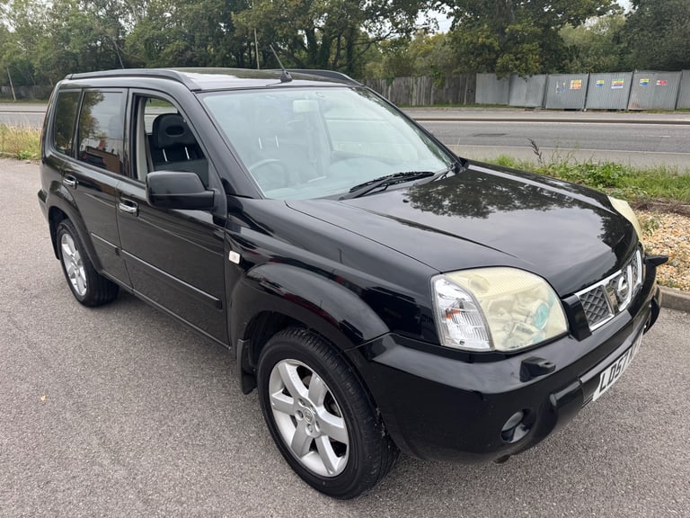 2007 Nissan X-Trail Aventura 2.2 DCI Black 