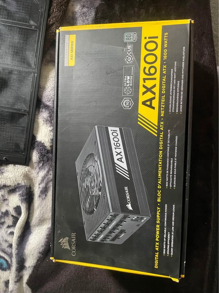 image for CORSAIR AX1600i POWER SUPPLY