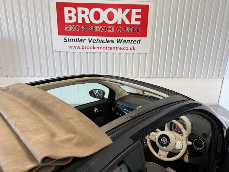 2018 Fiat 500C 1.2 Lounge Euro 6 (s/s) 2dr CONVERTIBLE Petrol Manual