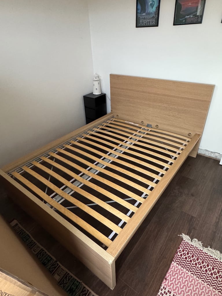 (Sold) Ikea Malm Double bed frame 