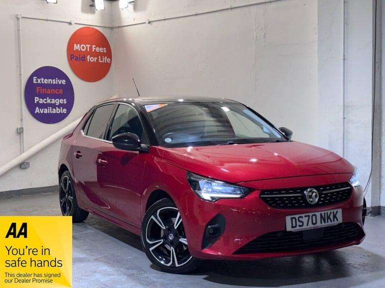 2020 70 VAUXHALL CORSA 1.2 TURBO ELITE NAV PREMIUM HATCHBACK 5DR PETROL MANUAL E