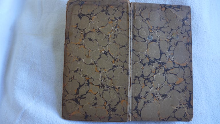COLLECTABLE SMALL ANTIQUE LEATHER-BOUND BOOK: A MADEIRA PARTY. BY SILAS WEIR MITCHELL