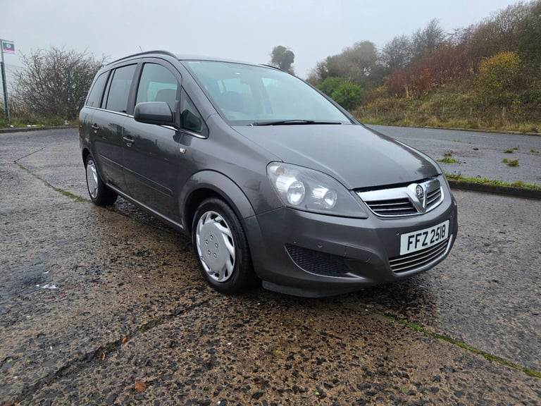 2011 vauxhall zafira 1.6 petrol 7 seater
