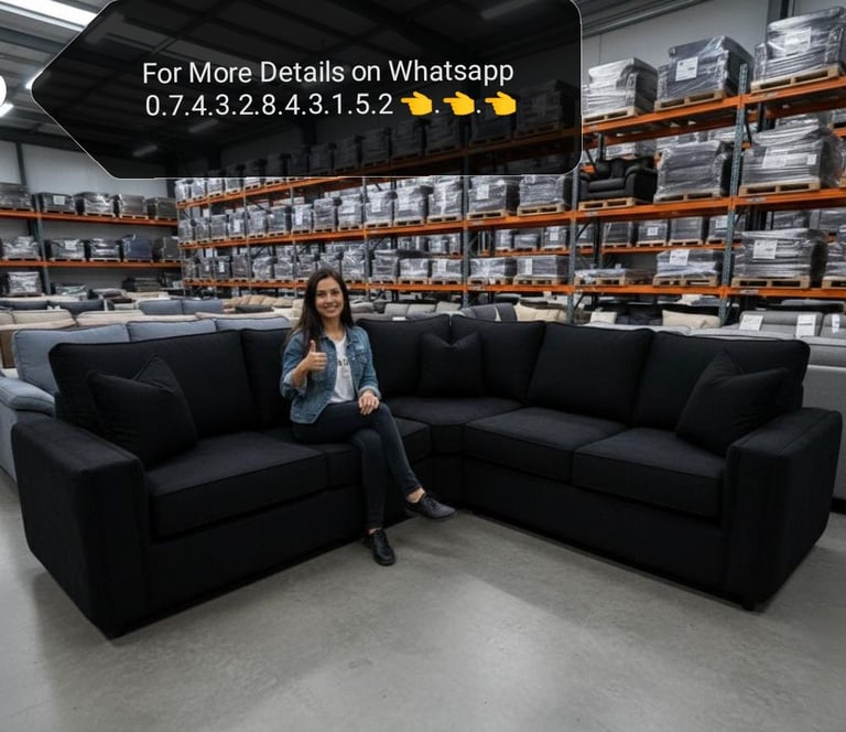 image for Holiday Comfort Awaits – Corner & 3+2 Seater Sofas