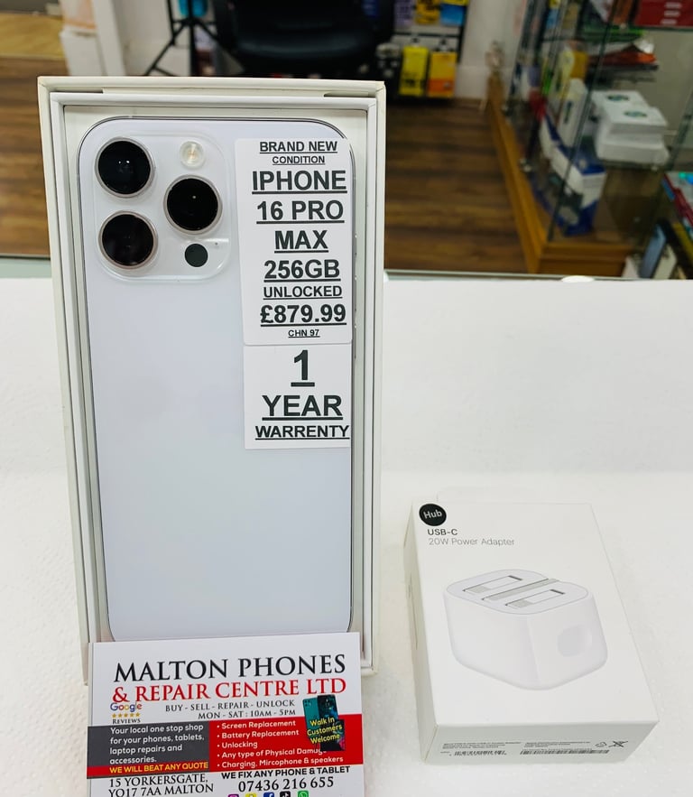 iPhone 16 Pro Max 256GB Unlocked 