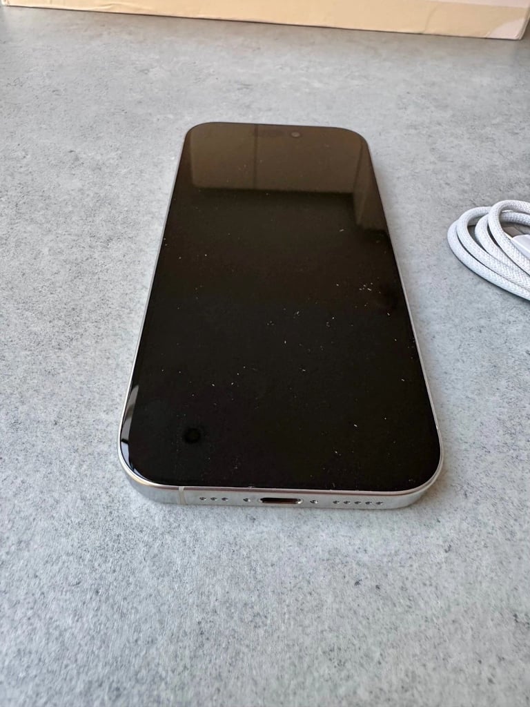 Apple iPhone 16 Pro 512GB, White Titanium - Excellent Condition - Warranty - Factory Unlocked