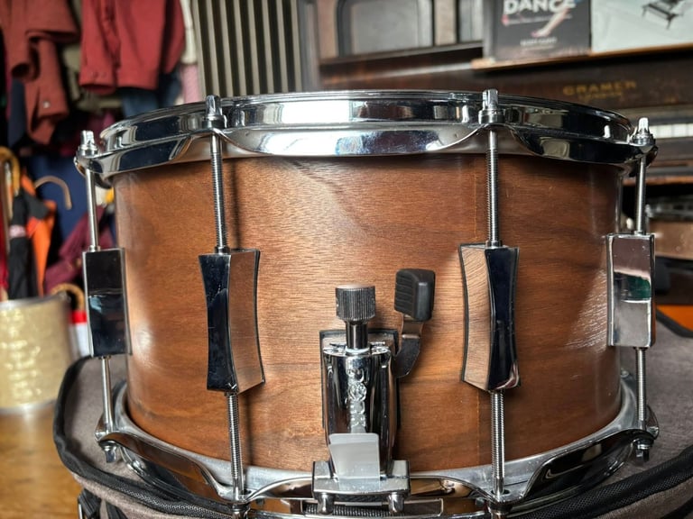 Pork Pie Exotic Walnut 14x7 snare drum 