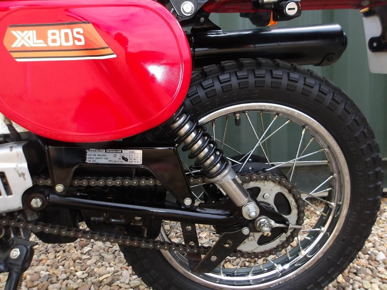 Honda XL80 S XL 80S 1980, Very Original & Extremely Rare, UK Registered 