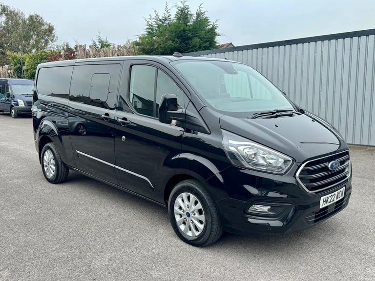 2022 Ford Transit Custom 2.0 EcoBlue 130ps Low Roof D/Cab Limited Van PANEL VAN DIESEL Manual