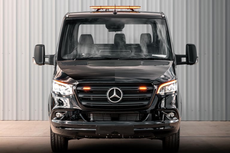 MERCEDES-BENZ SPRINTER ALUMINIUM PLANK RECOVERY CAR TRANSPORTER BODY 