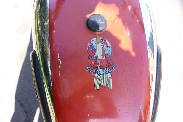 BSA A10 Super Rocket 1958 One Owner! Runs and Rides