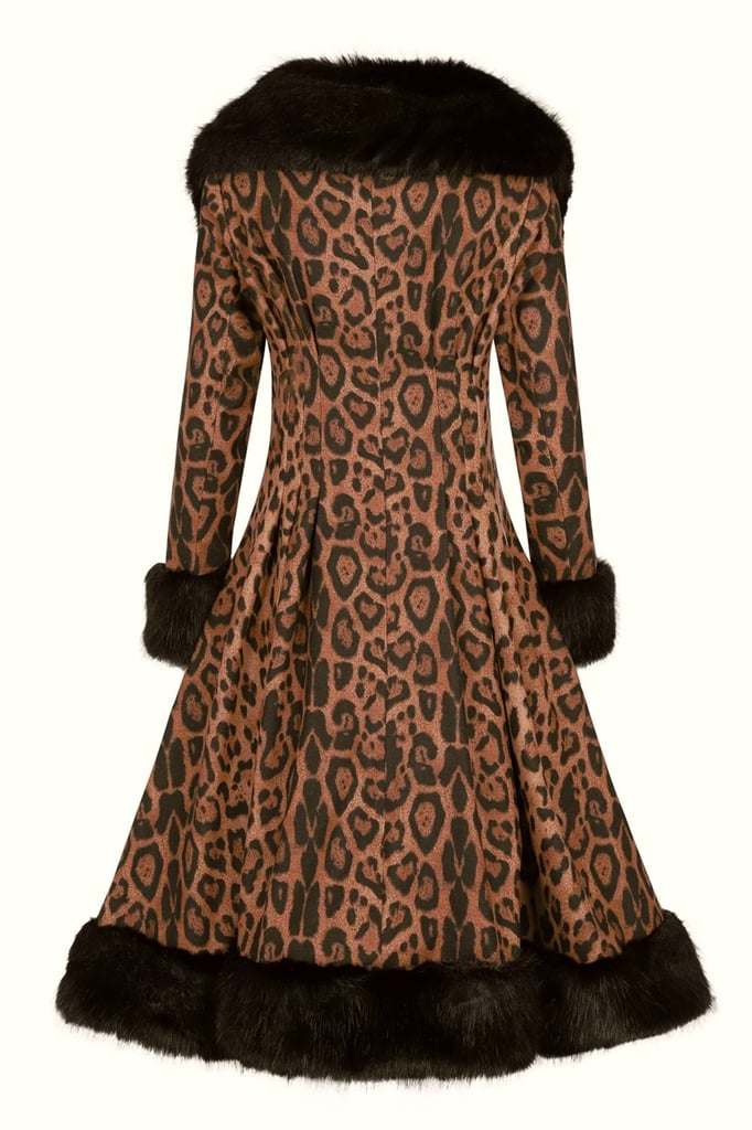 NEW 'COLLECTIF VINTAGE' LEOPARD PRINT FLARE COAT!