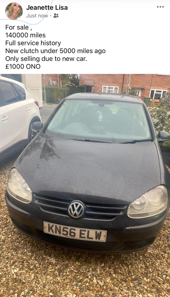 Volkswagen, GOLF, Hatchback, 2006, Manual, 1896 (cc), 5 doors