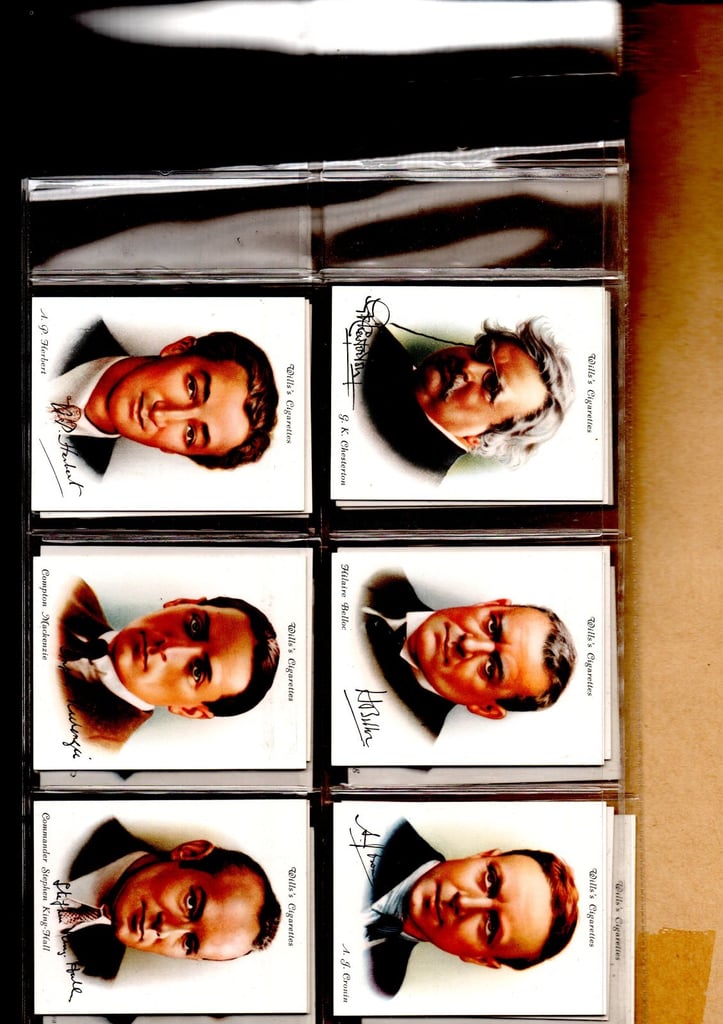 image for WANTED card sets / cigarette cards / Tea /cigar, modern/ gum  Reproduction, postcards