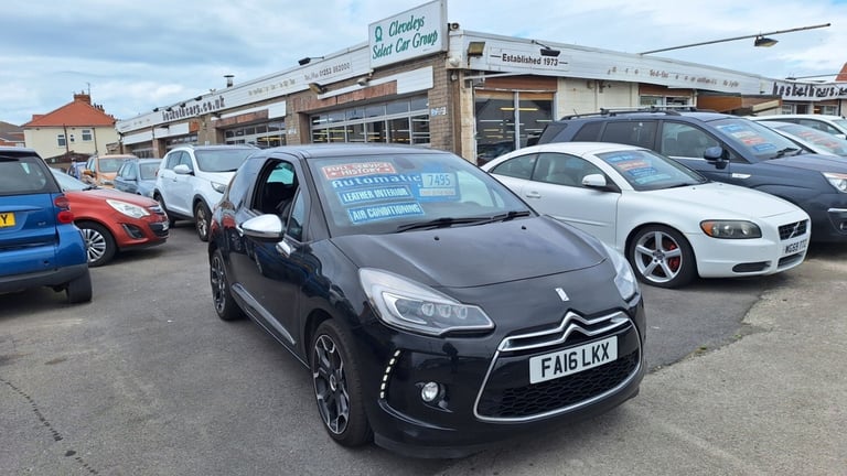 2016 Citroen DS3 1.2 PureTech Dark Light Automatic 3-Door From £6,695 + Retail Package HATCHBACK ...