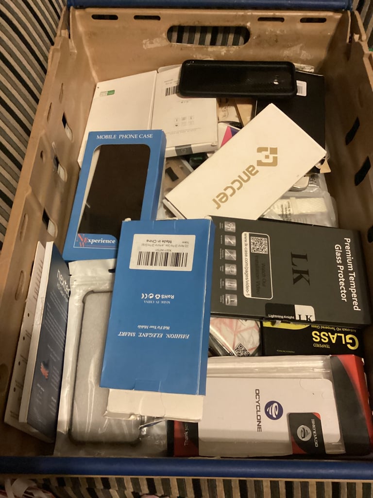 image for Various phone cases and screen protectors
