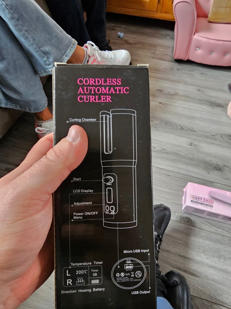 Automated hair curlers new 
