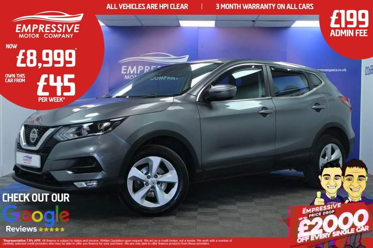 2018 68 NISSAN QASHQAI 1.5 DCI ACENTA PREMIUM SUV 5DR DIESEL MANUAL EURO 6 (S/S)