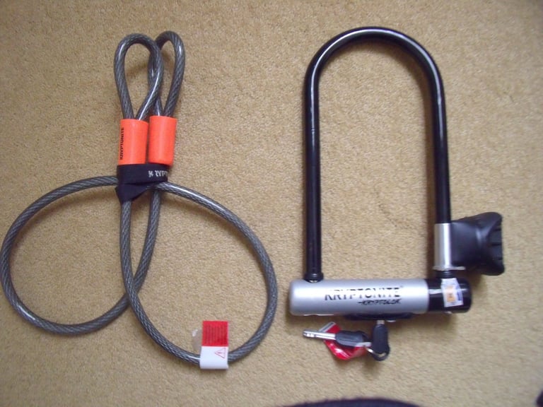 image for Kryptonite Kryptolok Standard U-Lock With Kryptoflex Cable Lock