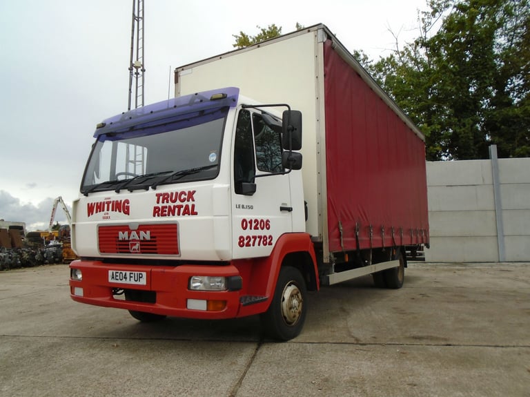 2004 MAN LE150 22ft TAUTLINER WITH BARN DOORS