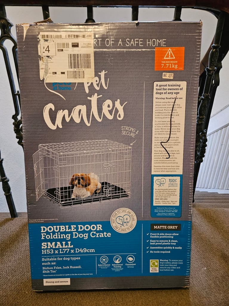 Pets at Home Dog Crate Small