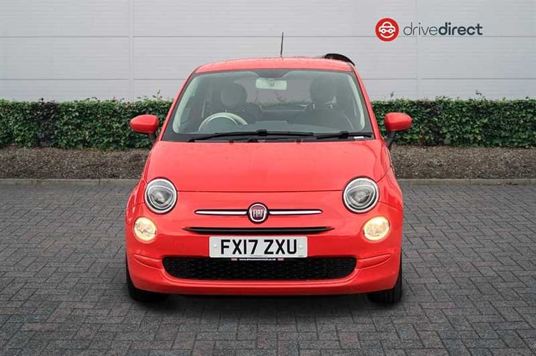 2017 Fiat 500 1.2 Pop Star 3dr HATCHBACK PETROL Manual