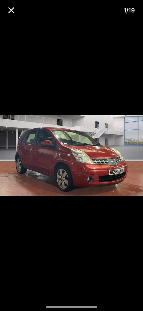 2008 Nissan Note 1.6 Tekna 5dr Auto MPV Petrol Automatic