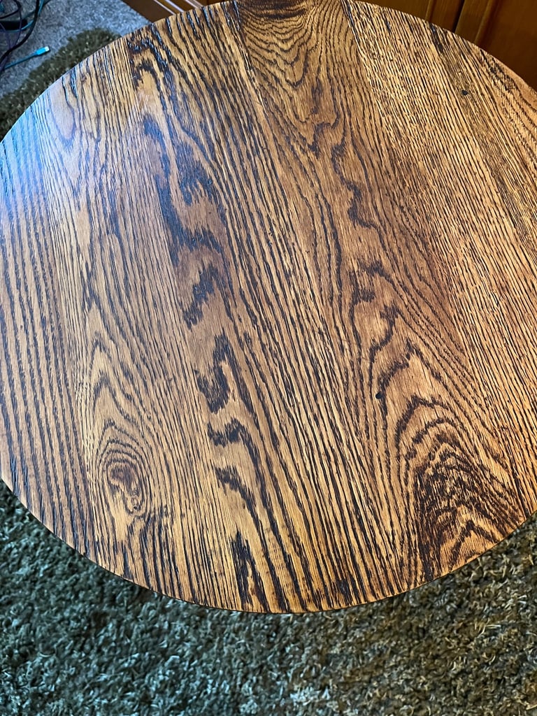 Oak side table 