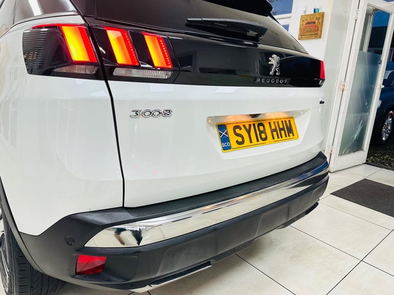 2018 Peugeot 3008 1.2 PureTech GT Line Euro 6 (s/s) 5dr HATCHBACK Petrol Manual