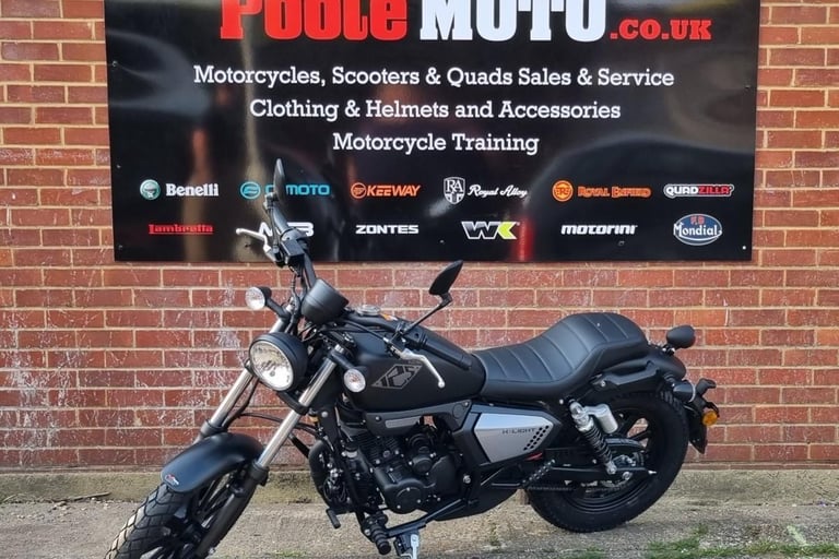 Keeway K-Light 125cc |Custom Cruiser| Retro Classic style motorcycle | For Sa...