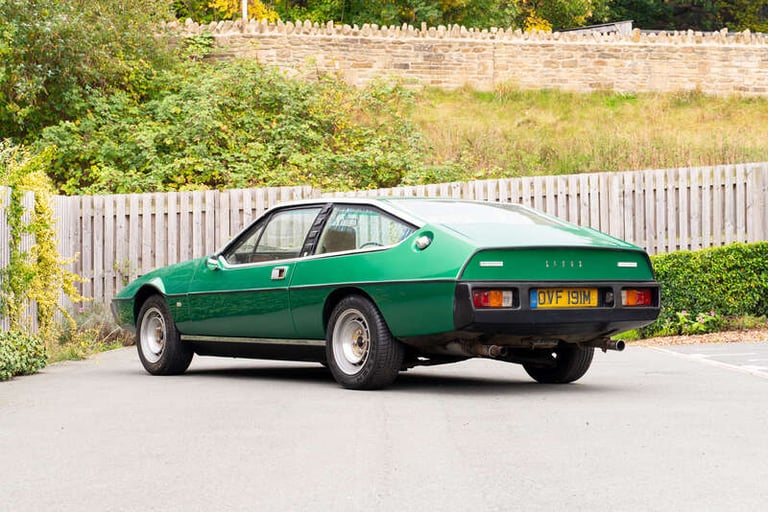 1973 Lotus ELITE M50 PROTOTYPE – CHASSIS 0001A PETROL Manual