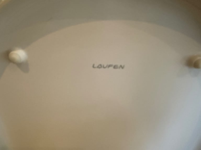 Laufen close coupled toilet and cistern