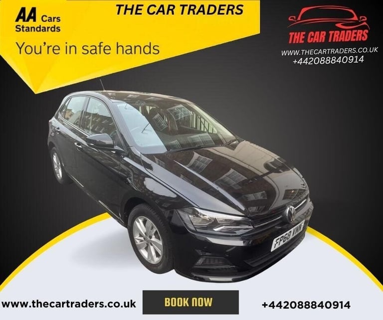 2018 Volkswagen Polo 1.0 TSI 95 SE 5dr DSG HATCHBACK PETROL Automatic