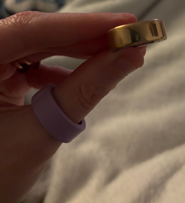 image for Oura ring gen 4 size 8 rose gold 