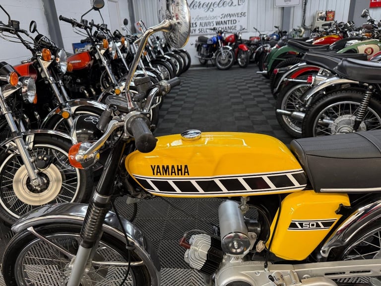 1976 Yamaha FS1E, **KENNY ROBERTS* 50cc, lovely useable classic two stroke, px 